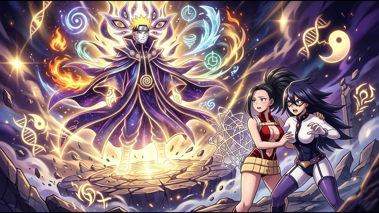 What If Naruto Was Origin Quirk Sage, Forbidden God Feared By All | Momo X Midnight