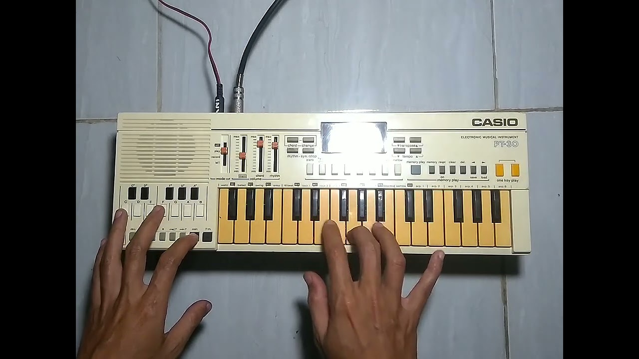 Casio PT-30 Oxygene part IV Cover