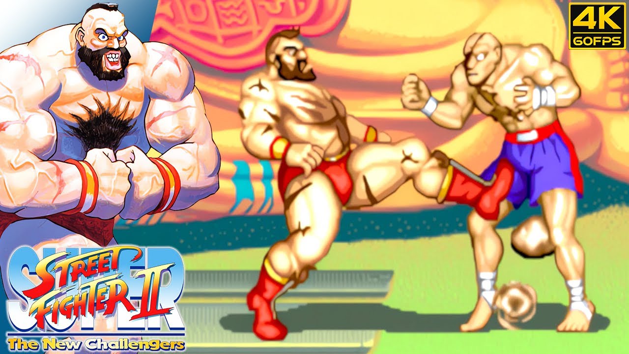 Super Street Fighter II - Zangief (Arcade / 1993) 4K 60FPS