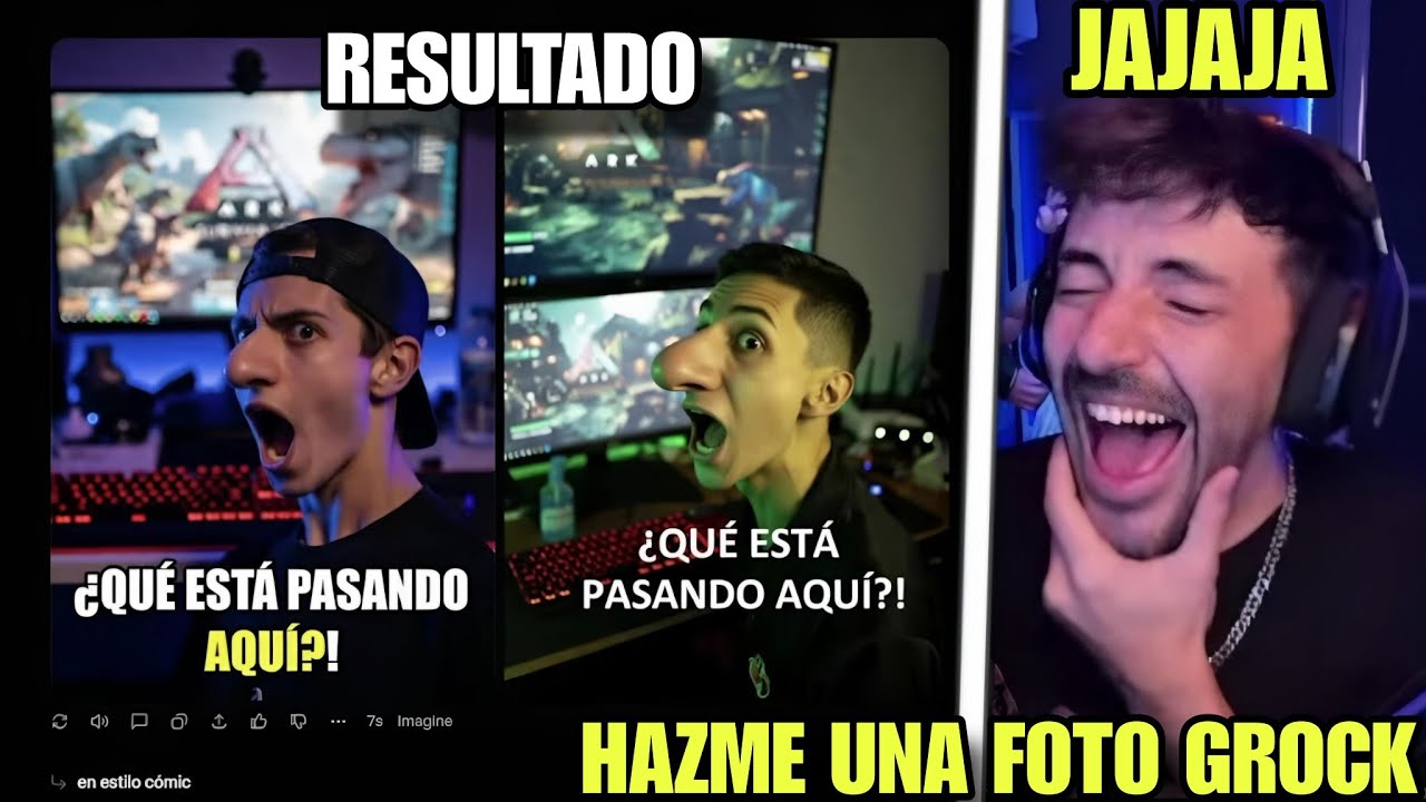 NEXXUZ PRUEBA GROK AI PARA RECREARSE A SÍ MISMO Y ESTE FUE EL RESULTADO 😆