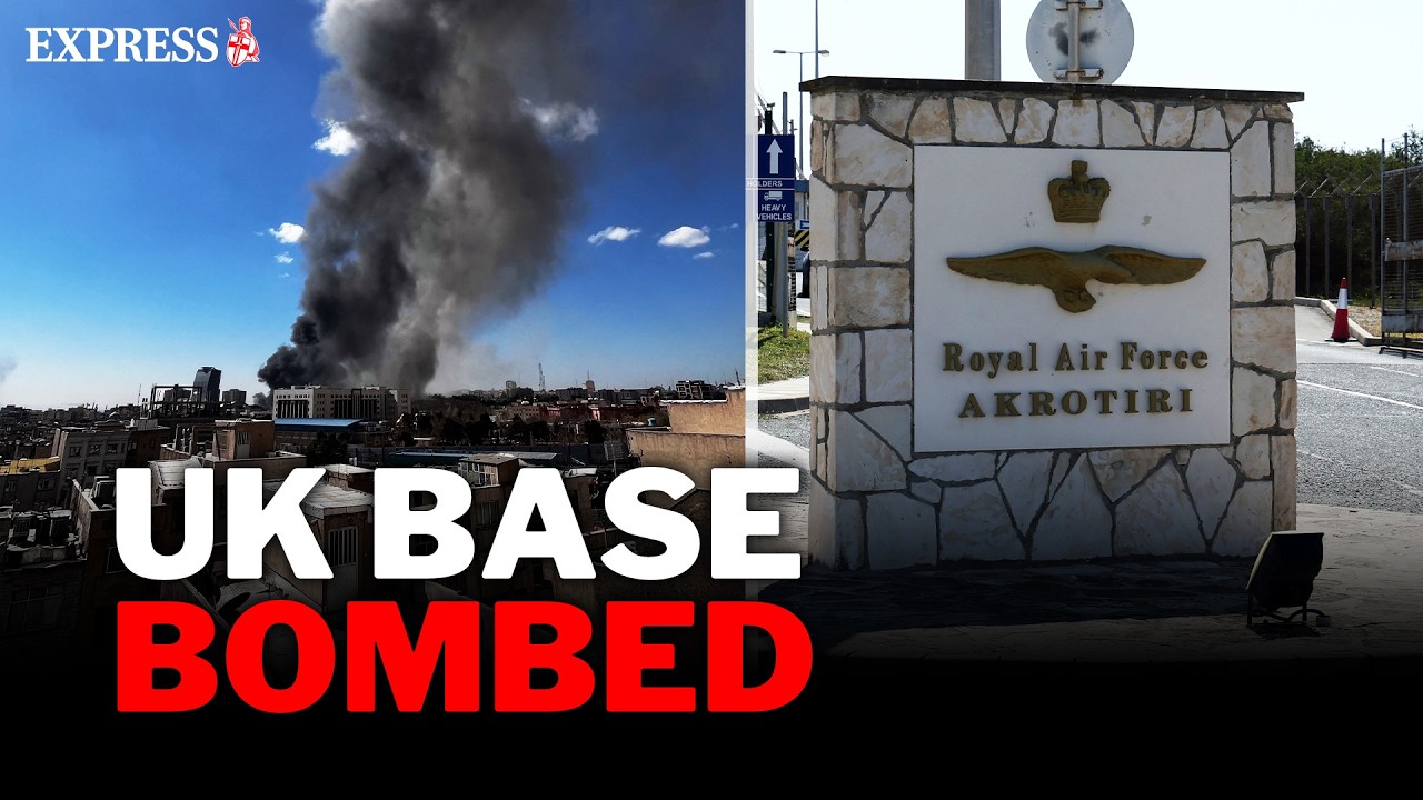 RAF military base in Cyprus hit by drone strikes as UK considers response to 'escalating threats'
