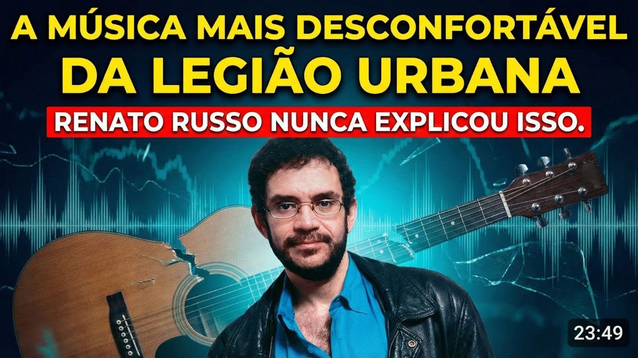 A música mais desconfortável da Legião Urbana — Renato Russo nunca explicou isso