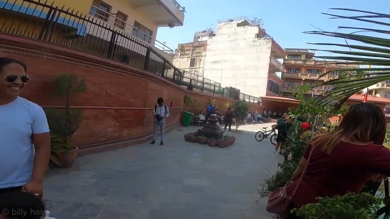 MY KATHMANDU WALKS - MEINE SPAZIERGÄNGE / BUDDHA PARK  BOUDHANATH
