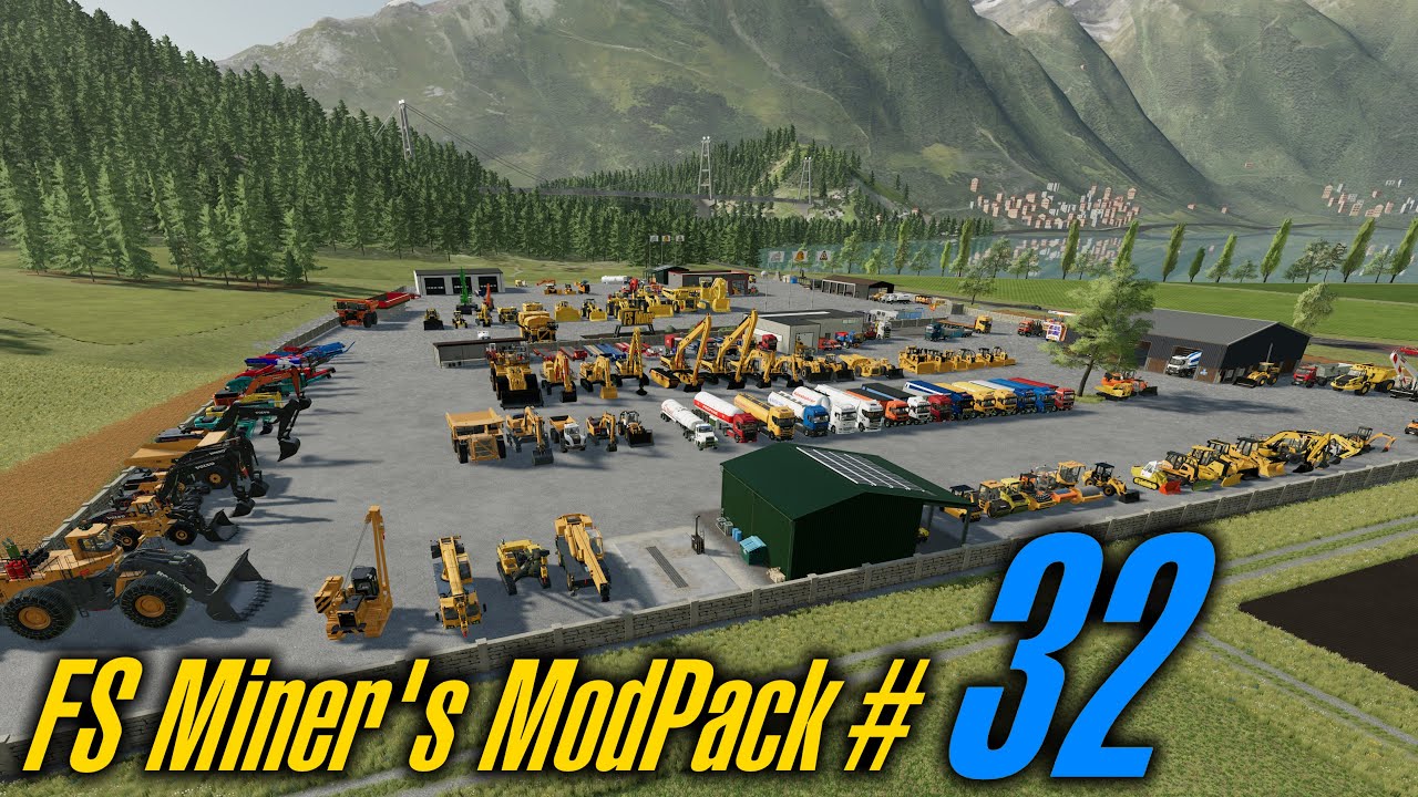 Farming Simulator 22 FS Miner's Mod Pack 🚧 Last Modpack For FS22 🚧