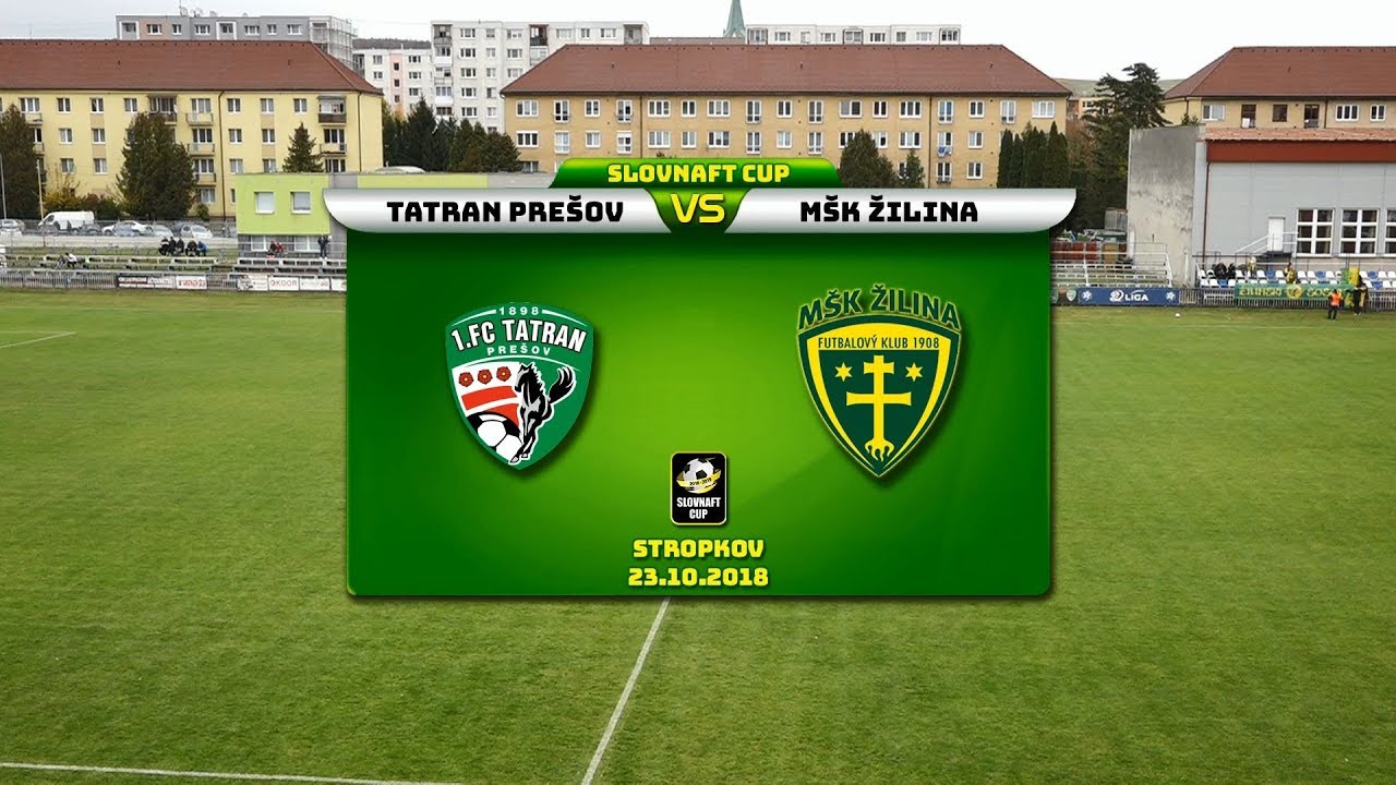 1. FC Tatran Prešov - MŠK Žilina 1:2 (1:1)