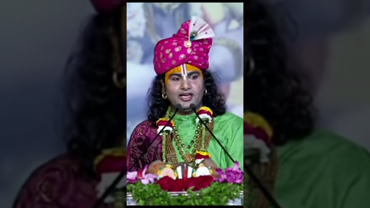 🙏  Aniruddh Aacharya Ji Maharaj 🙏katha#shortvideo