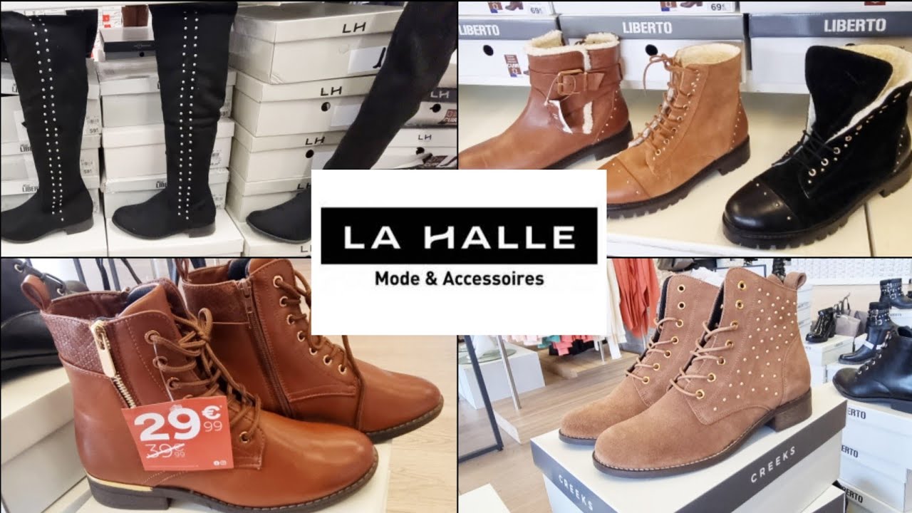 👢👠LA HALLE AUX CHAUSSURES PROMOTIONS NOUVELLE COLLECTION AUTOMNE HIVER