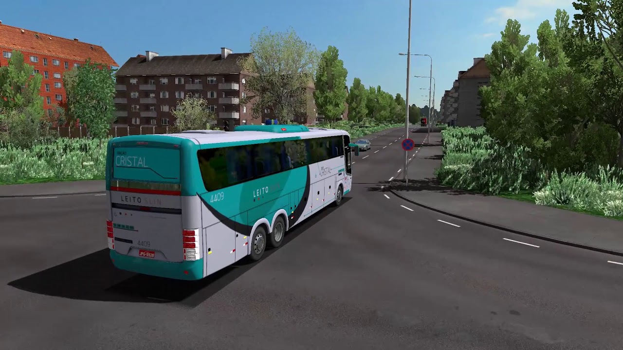 Euro Truck Simulator 2 Bus trip to Kokkola with Comil Campione 3.65