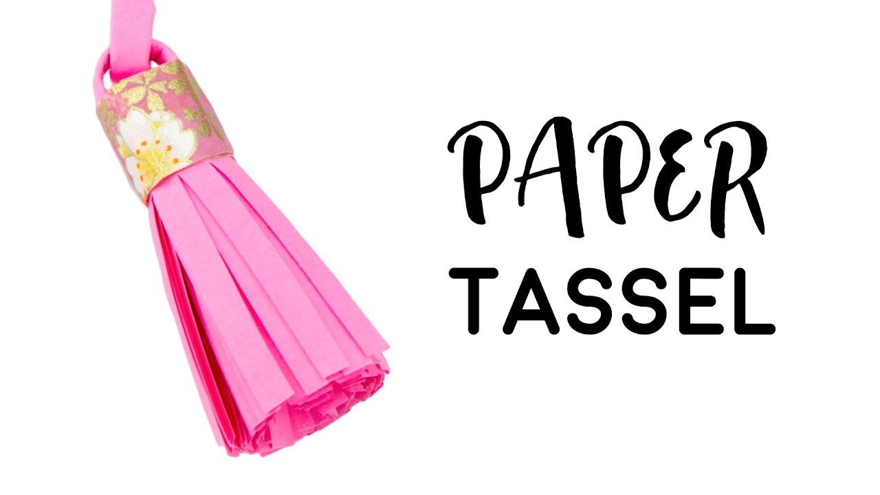 DIY Paper Tassel Tutorial - Paper Craft - Paper Kawaii