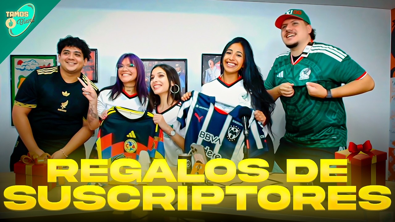 UNBOXING: las JERSEYS de MÉXICO + MONTERREY + AMÉRICA + BUBU LUBU Y + (GRACIAS GABRIEL ARKANGEL)