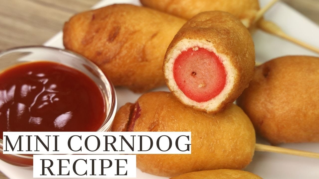 MINI CORN DOG RECIPE ( Using MAYA Hot Cake Mix )