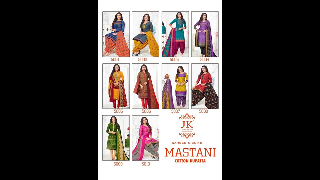 Jk Mastani Vol 4 Pure Cotton Dress Materials Wholesale|| Latest Design Of Print Cotton Suit 2021