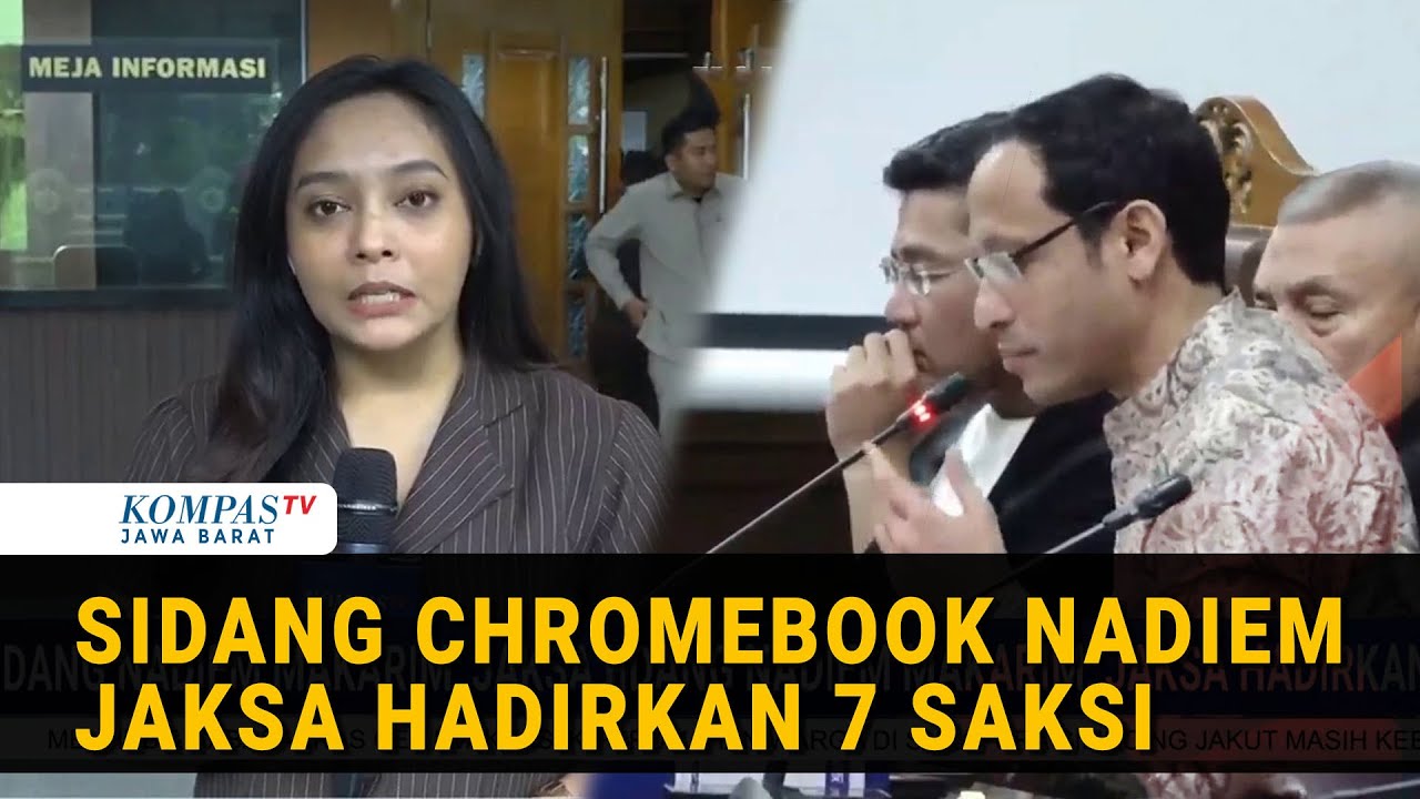 Sidang Kasus Korupsi Chromebook, Nadiem Bantah Perintahkan Membeli