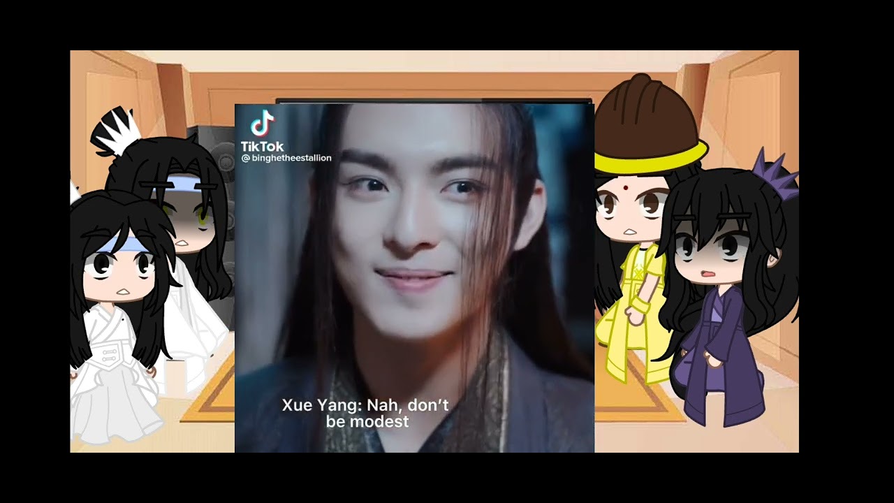 Mdzs react to wei wuxian angst [] GLMM [] Ma Do Zu Shi []