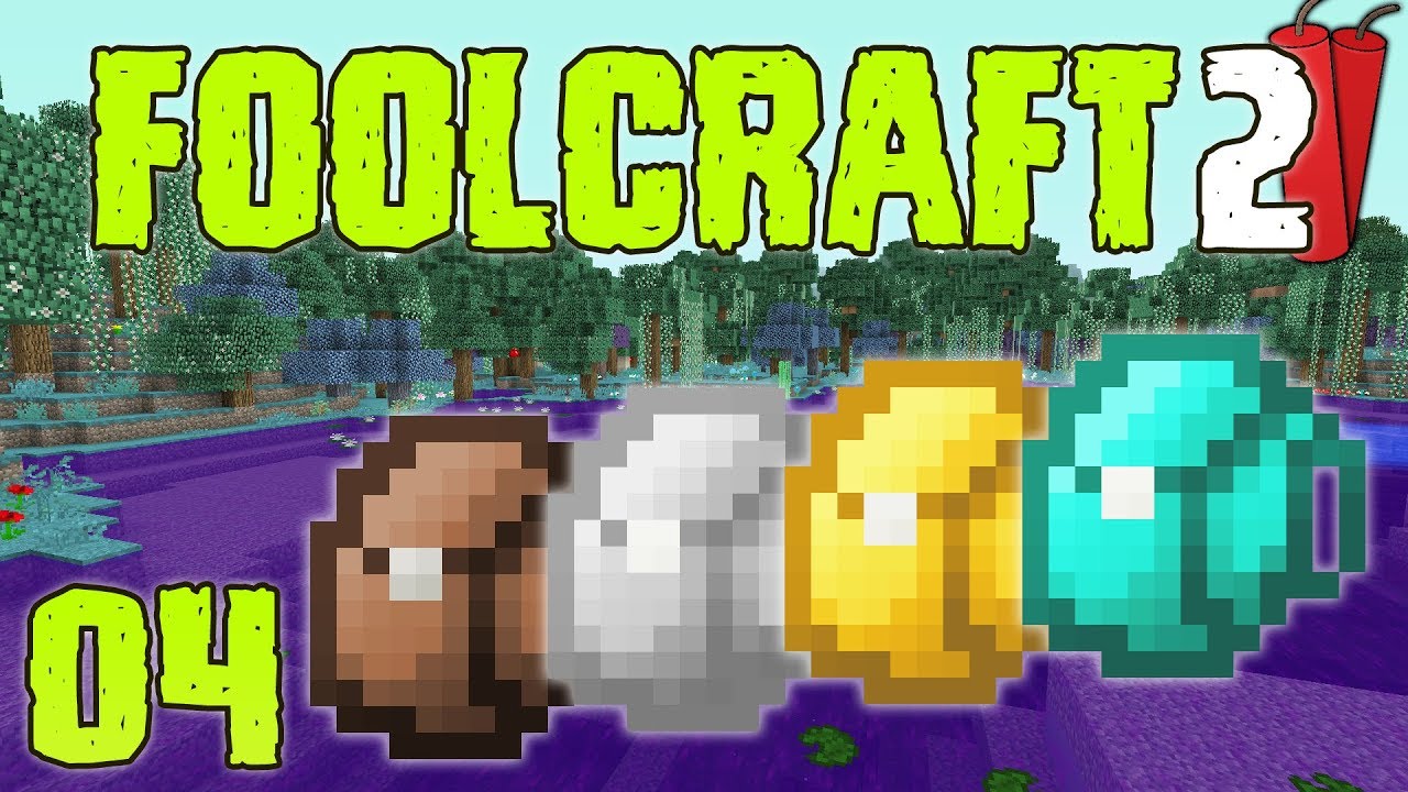 FoolCraft 2 с модом Minecraft 04 Нам нужны железные рюкзаки