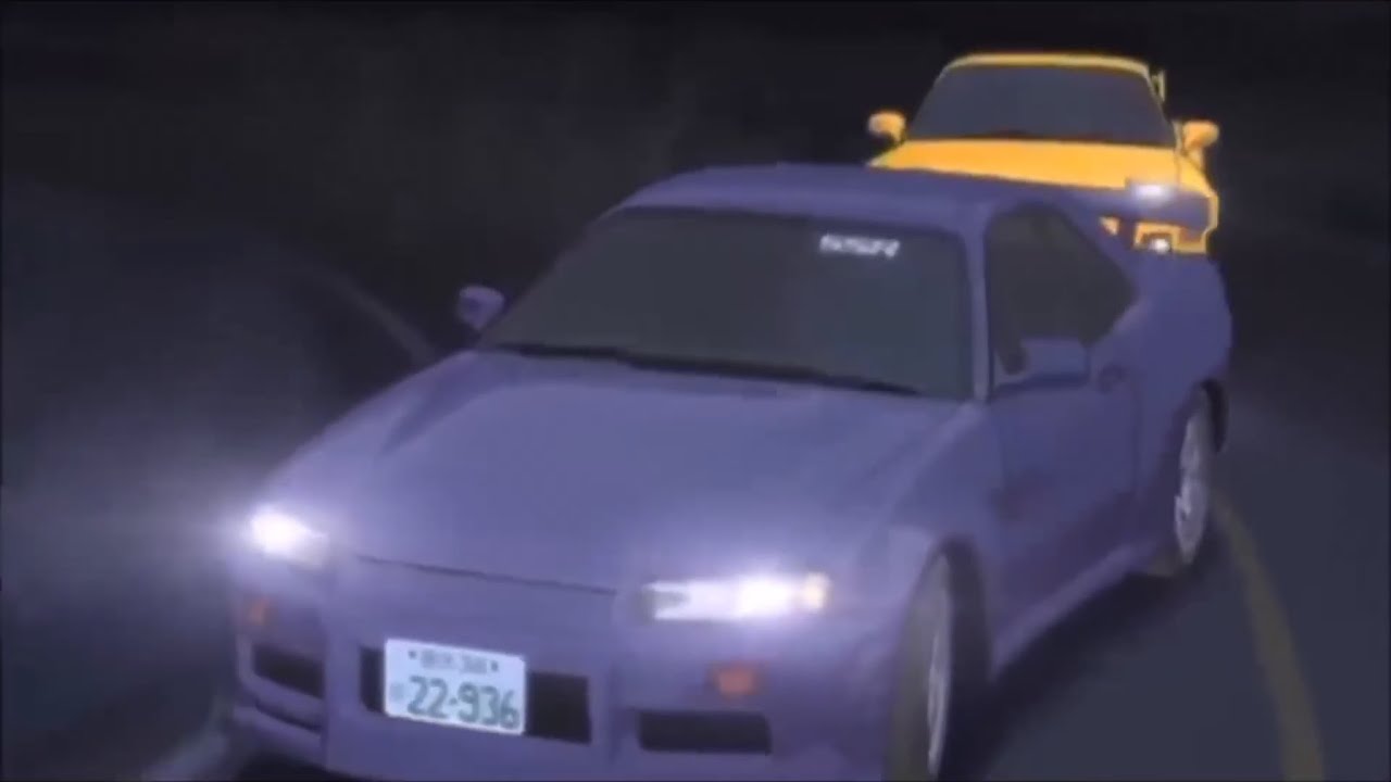 Initial D battle stage FD3S vs ER34 GTT