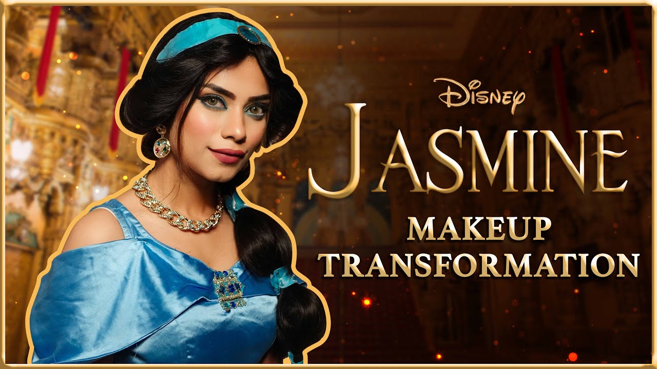 I TRANSFORMED MYSELF INTO DISNEY’S PRINCESS JASMINE 👰🏻😍 || Nagma Mirajkar
