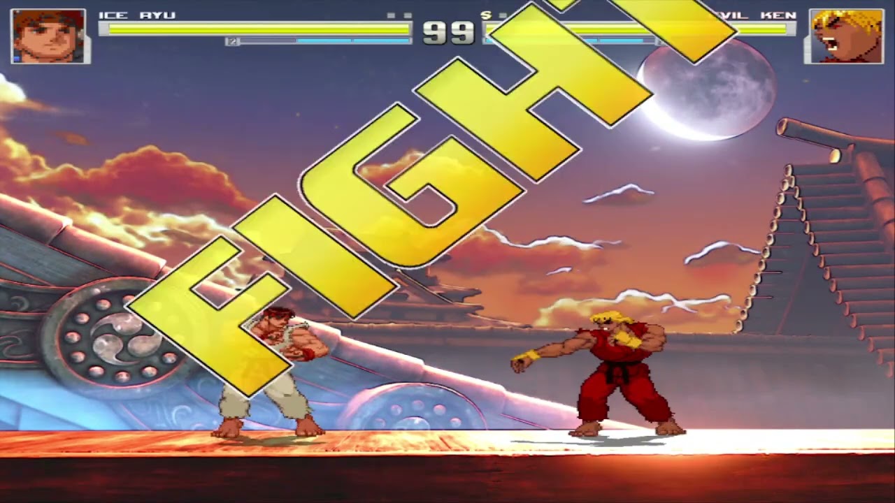 ice ryu vs evil ken