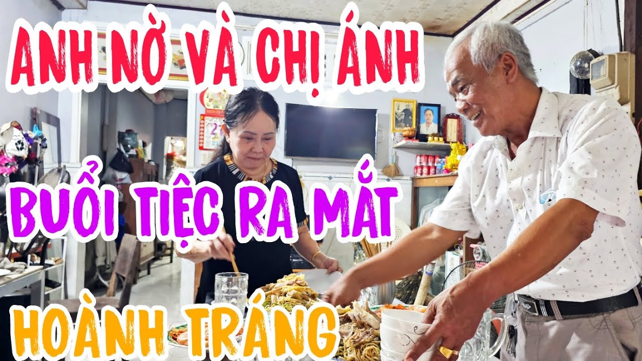 ANH NỜ VÀ CHỊ ÁNH BUỔI TIỆC RA MẮT HOÀNH TRÁNG #1030
