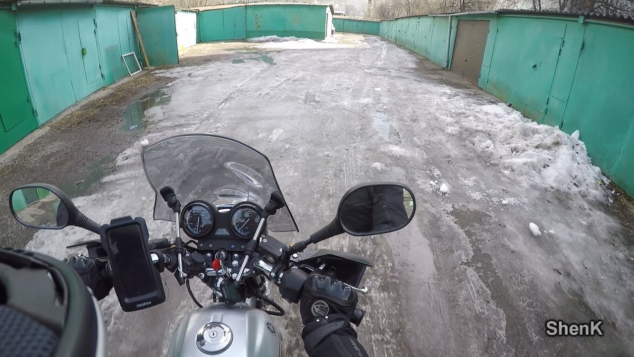 Yamaha YBR 125. Пробуждение от зимней спячки 2016.03.29.
