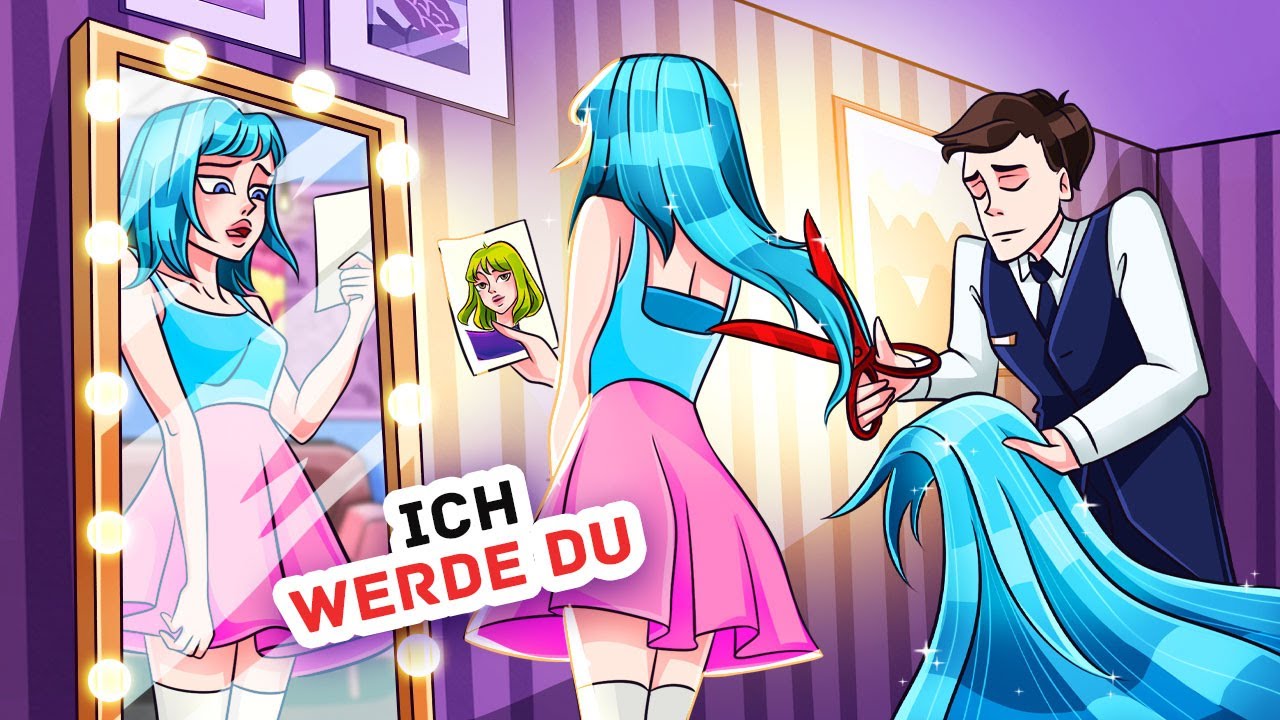 Ich ändere mein Aussehen jeden Tag