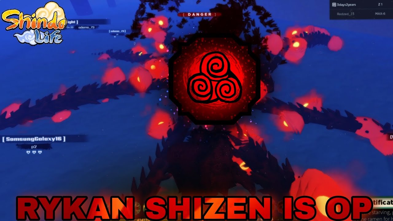 Rykan Shizen Is Now BROKEN! | Shindo Life PVP #68