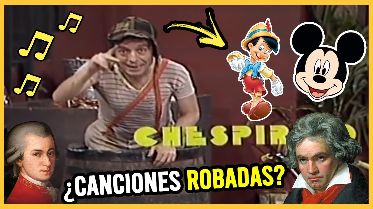 7 CANCIONES DEL CHAVO que son de DISNEY, MOZART Y BEETHOVEN |CURIOSIDADES INÉDITAS| CRONOS FILMS TV