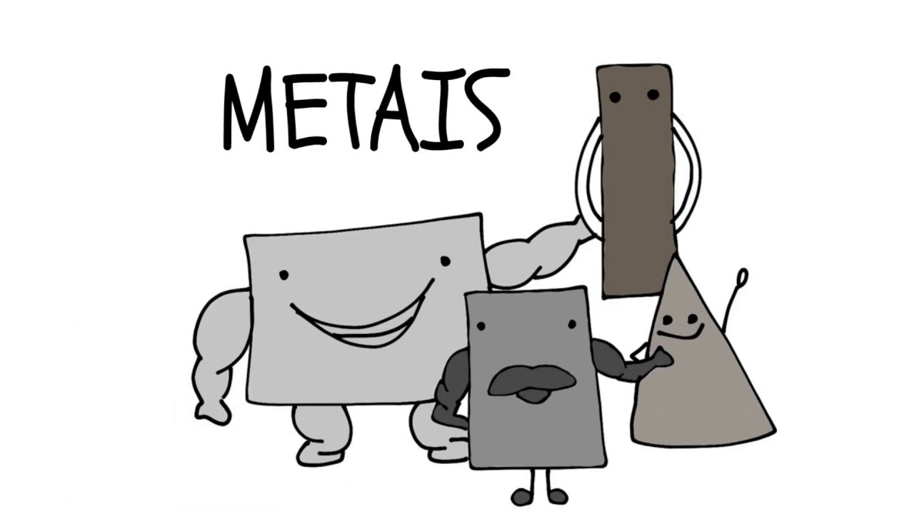 De onde v&ecirc;m os METAIS? (Para crian&ccedil;as)