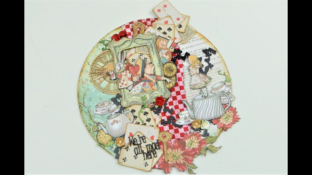 Mixed Media scrapbooking collage DT Project for Cre-Artive Corner