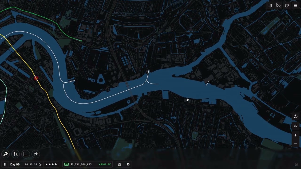 Rebuilding the Rotterdam - The Hague metro in Subway Builder - Episode 9