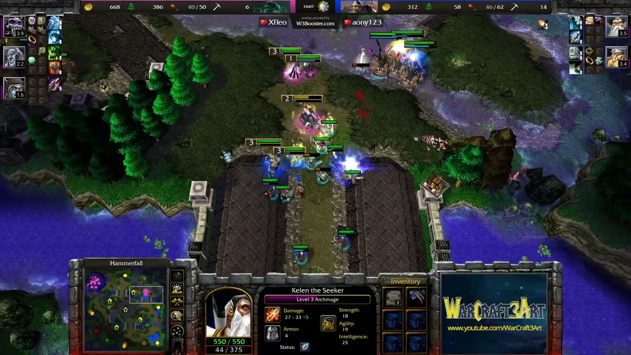 2964(UD) vs Kndnny(HU) - Warcraft 3: Classic - RN8860