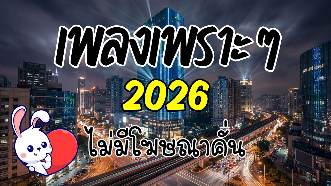 รวมเพลงเพราะๆ ฟังสบาย 2026 [Vol.27] 🎧 ฟังยาวๆ ต่อเนื่อง 🎸(ไม่มีโฆษณาคั่น) | กระต่ายอ้วน ชวนฟัง 🐰