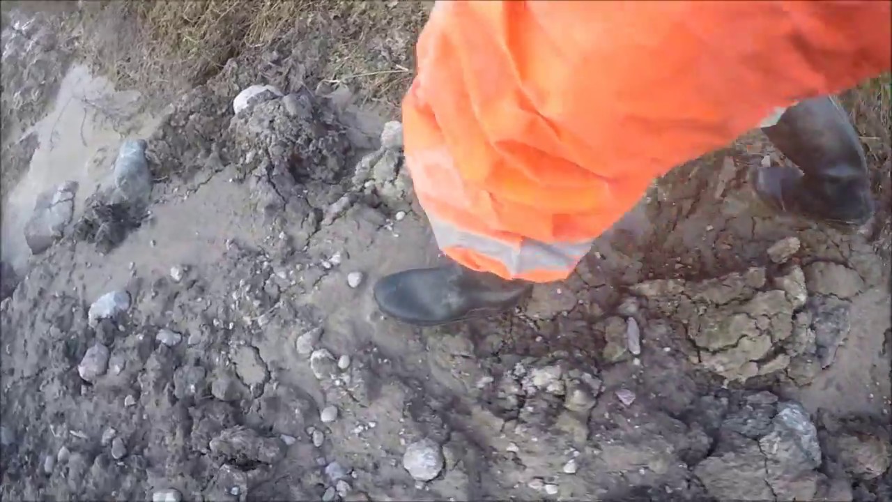 Boots and raingear serious mud