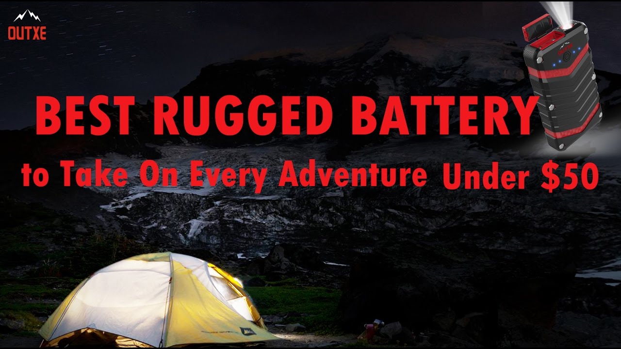 OUTXE-- Best Rugged Waterproof Power Bank to Take On Every Adventure Under $50