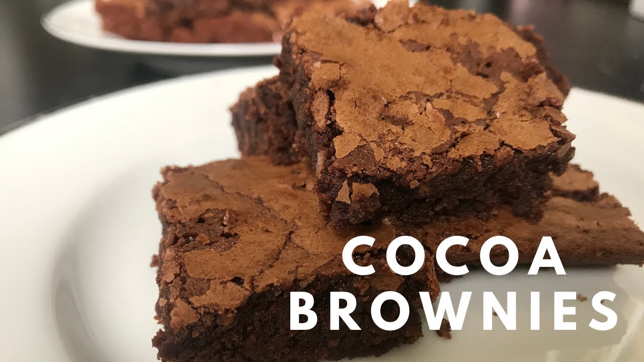 Best Fudgy Cocoa Brownies | Simple Dessert Recipe