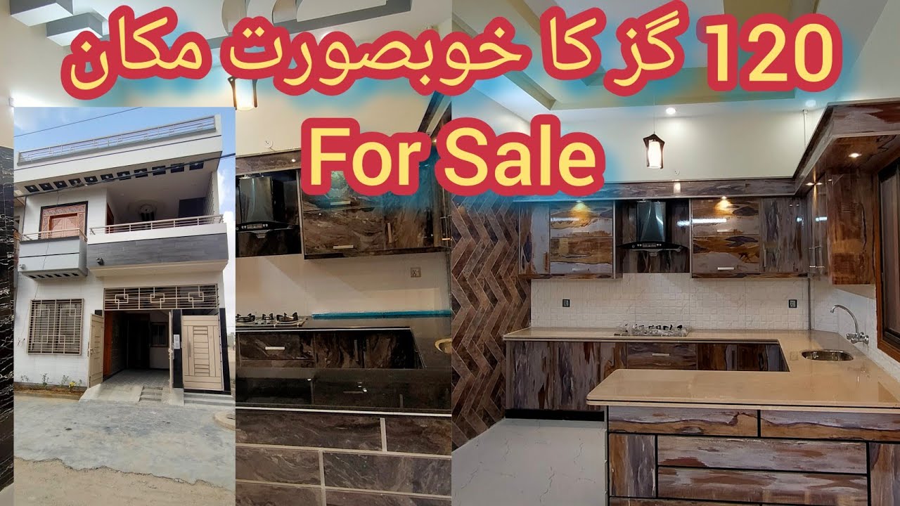 Modern House For Sale In Karachi | Beautiful Brand New Double Story House | Riaz Construction.