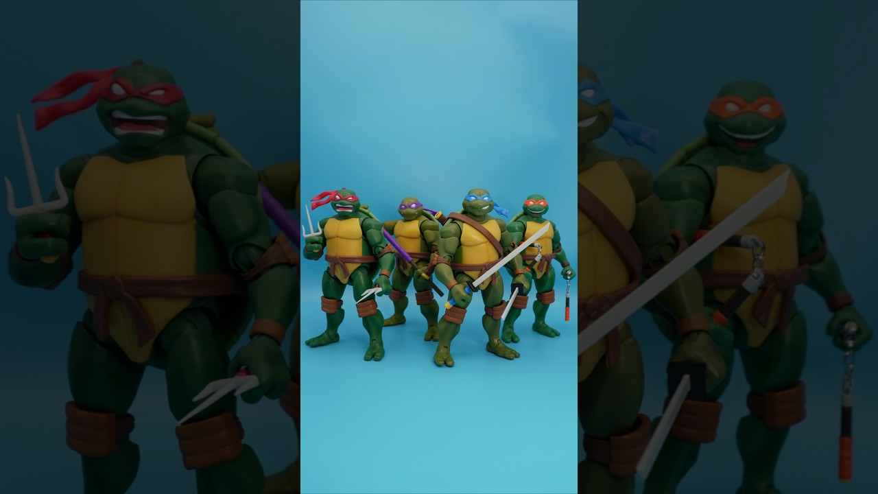 SUPER7 TMNT ULTIMATES! 2003 TMNT Animated Series #tmnt #super7 #actionfigures #toys #unboxing