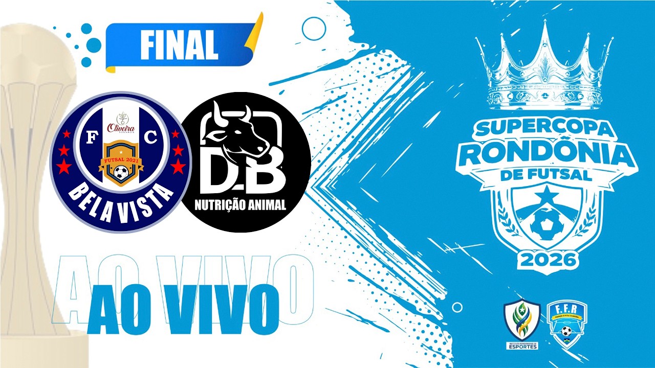 [FINAL] BELA VISTA (PIMENTA BUENO) X DB NUTRIÇÃO (JARU)  |  SUPER COPA RONDÔNIA DE FUTSAL