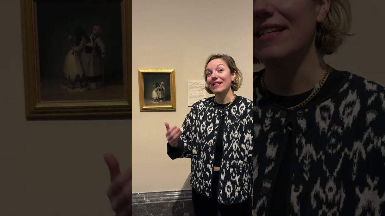 The Duchess of Alba and La Beata by Goya, 1795. Recorded on March 19, 2025