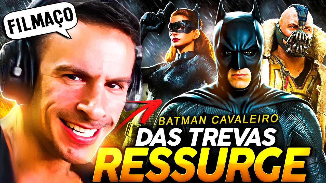SUPER XAND&Atilde;O ASSISTINDO BATMAN: O CAVALEIRO DAS TREVAS RESSURGE