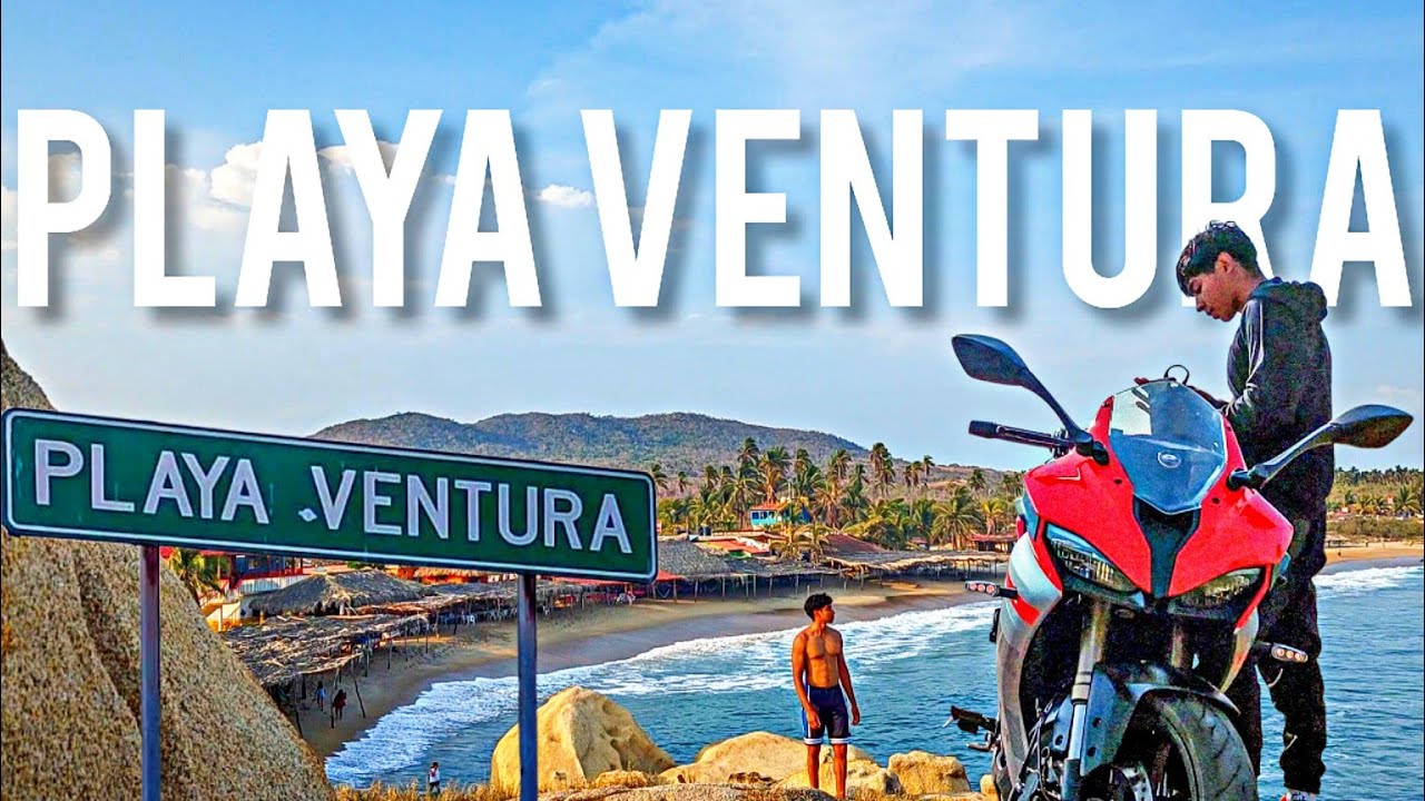 Viaje a una de las PLAYAS Mas Bonita de Guerrero, México 😃 | Vlog en Moto