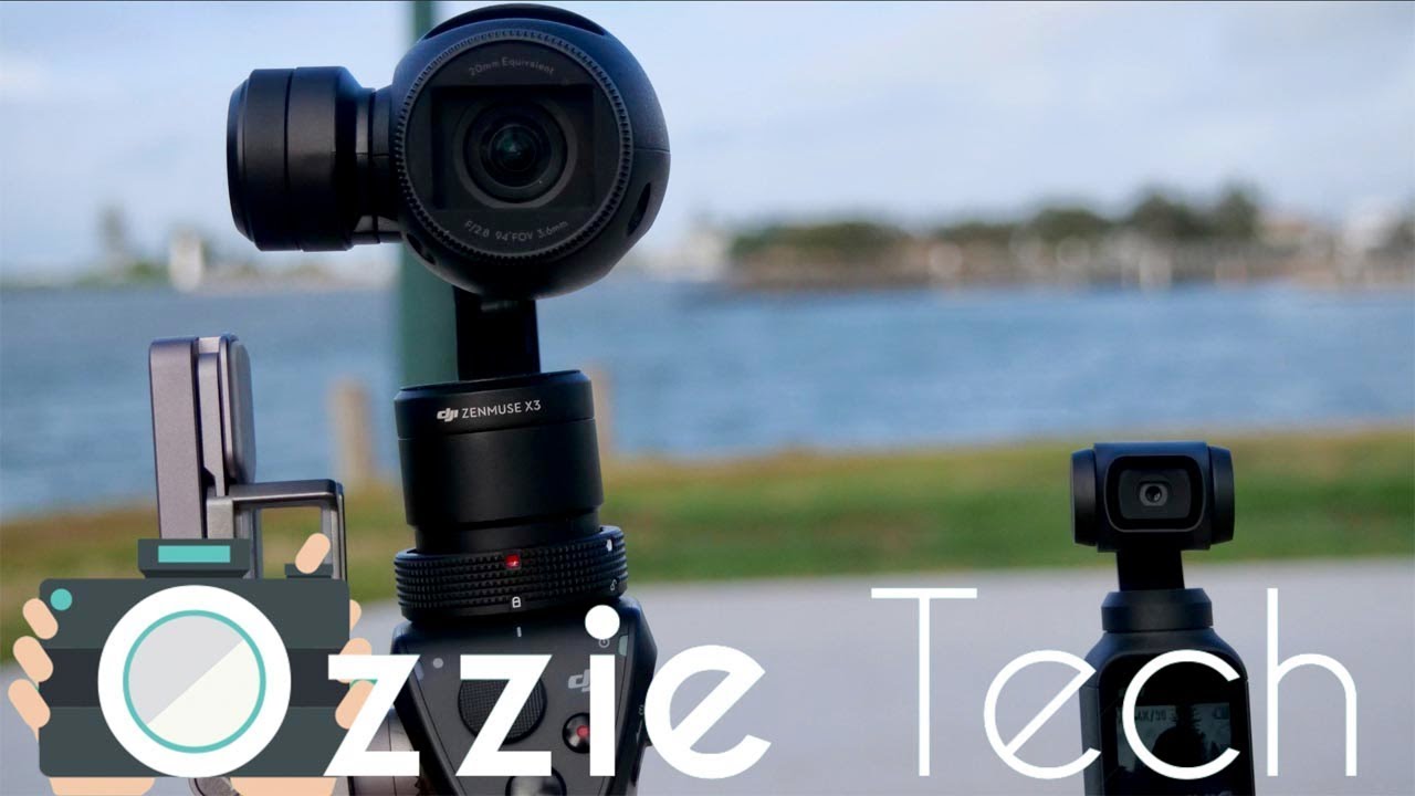 Orig DJI Osmo vs New DJi Osmo Pocket 4K Image Comparison