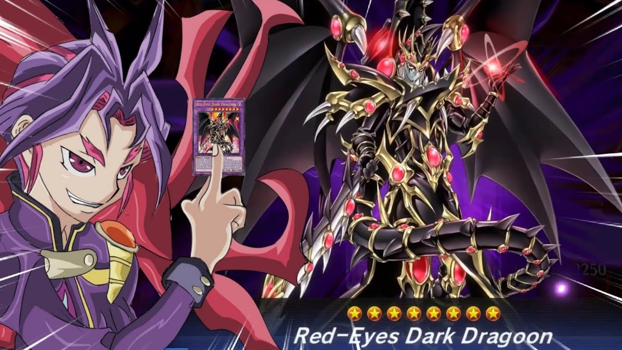 WHEN YOU FUSION SUMMON RED EYES DARK DRAGOON TURN ZERO IN YUGIOH MASTER DUEL