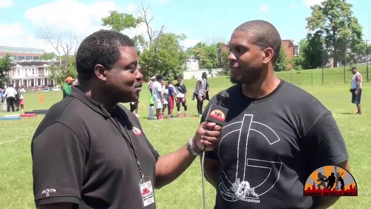 The Joel Gamble Foundation's 3rd Annual Free Football Camp Interview w/ Troy Hackley Urban Sports