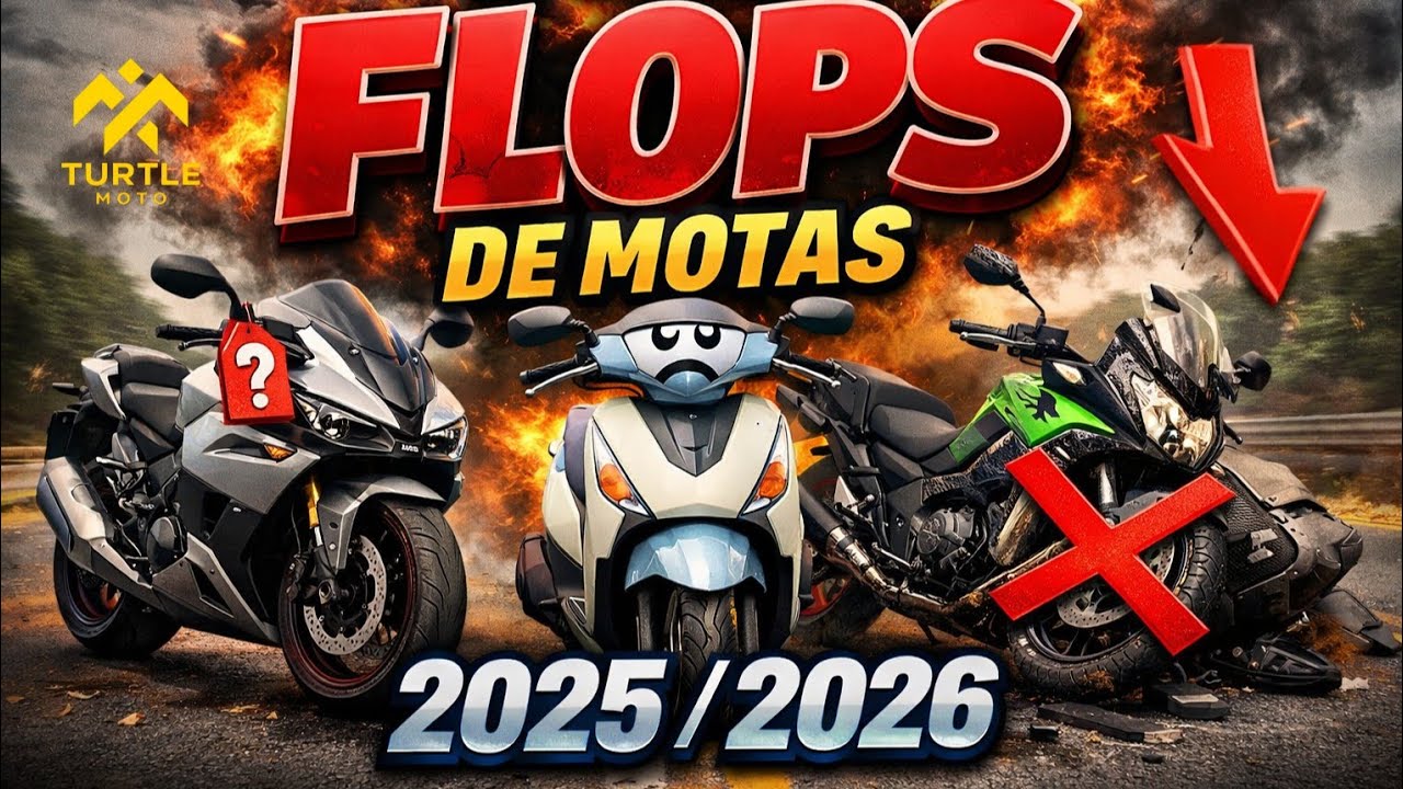 Maiores FLOPS de Motas 2025/2026.