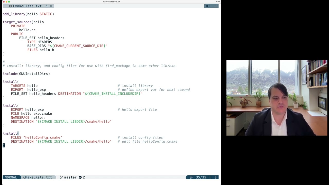 Modern CMake Examples 2 of 6