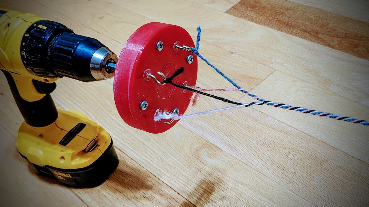 Spin 163 - 3D Printed Cord Maker