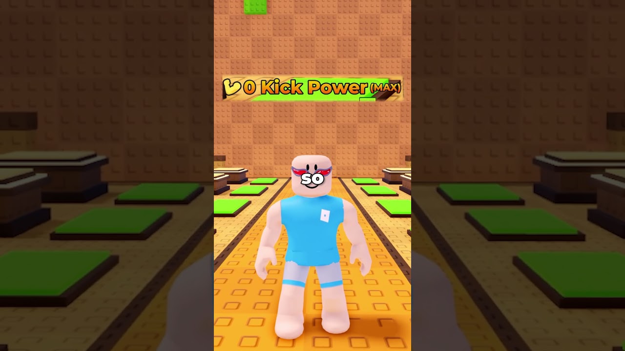 I Set My Strength to Infinite in Kick a Lucky Block...