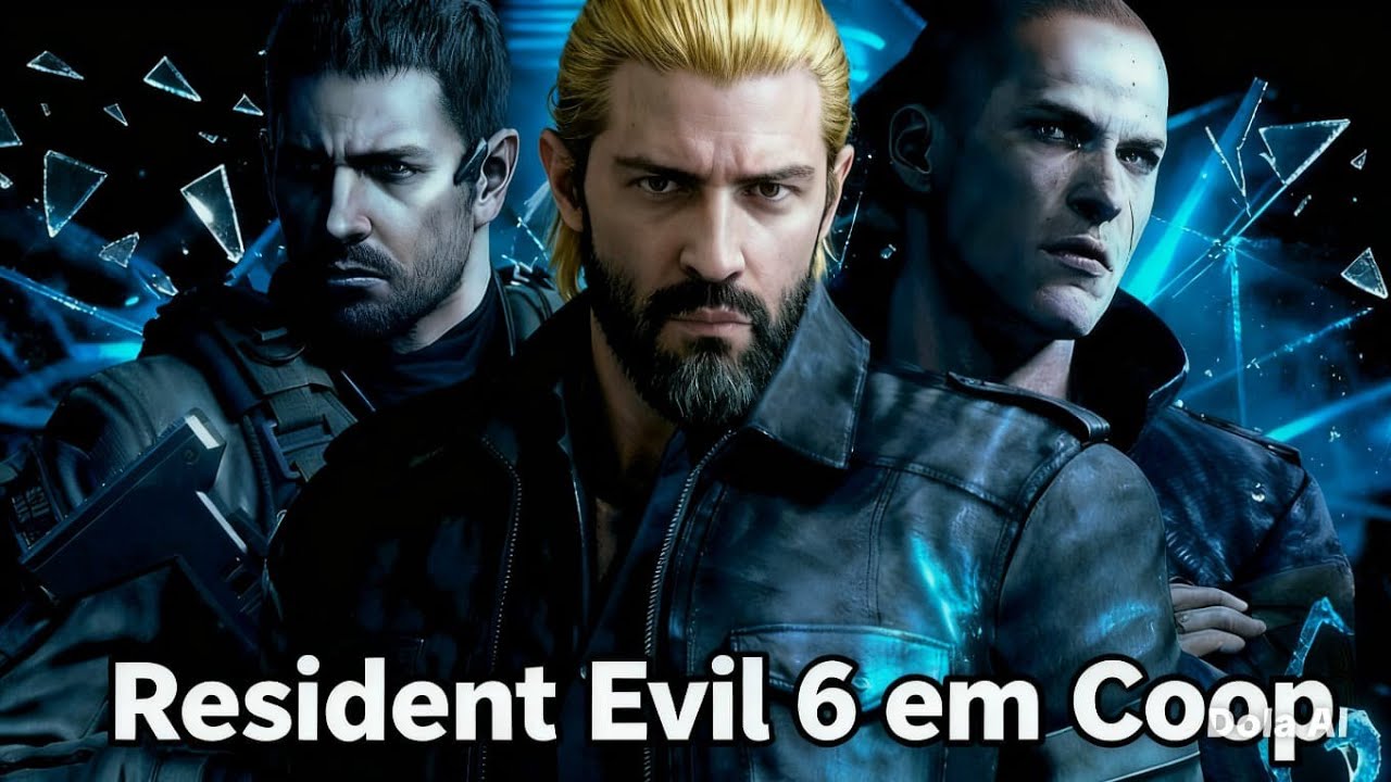 Resident Evil 6 em Coop - Melhor RESIDENT EVER KKKKK
