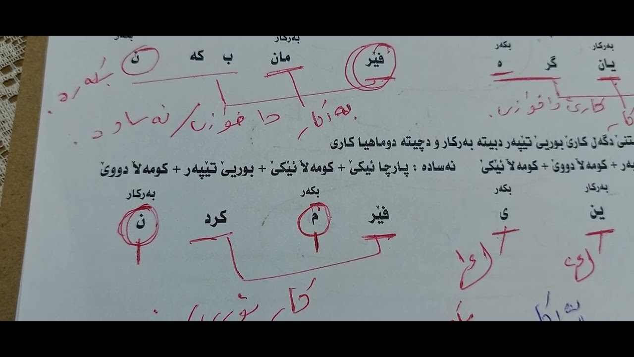 بەرکار/ وانا دووێ .